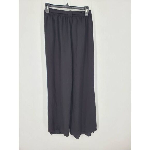 ‎Zara Women's Tie Front Black Pants Size XS - Picture 5 of 5